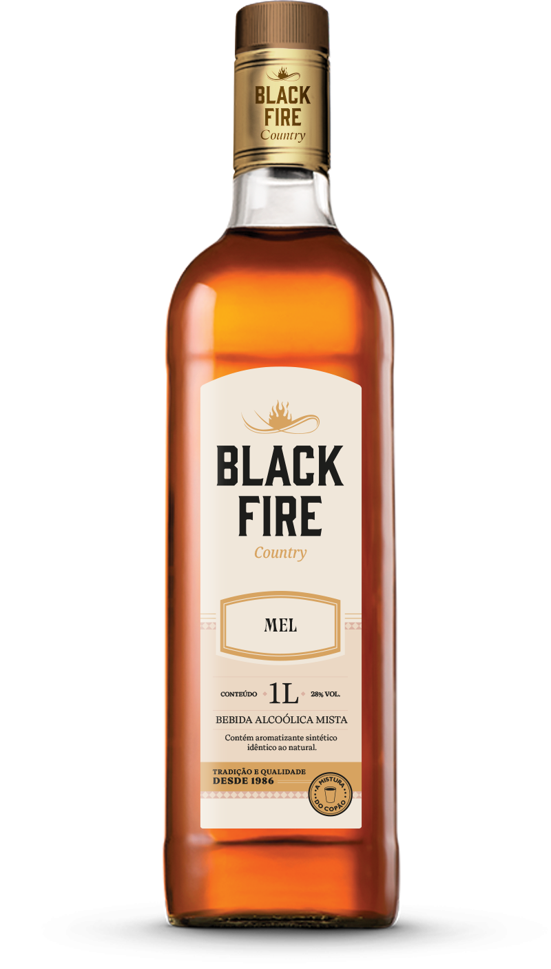 BEBIDA ALCOOLICA MISTA BLACK FIRE COUNTRY MEL 1L