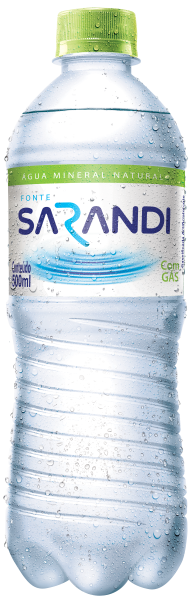 AGUA SARANDI C/GÁS 500ML 
