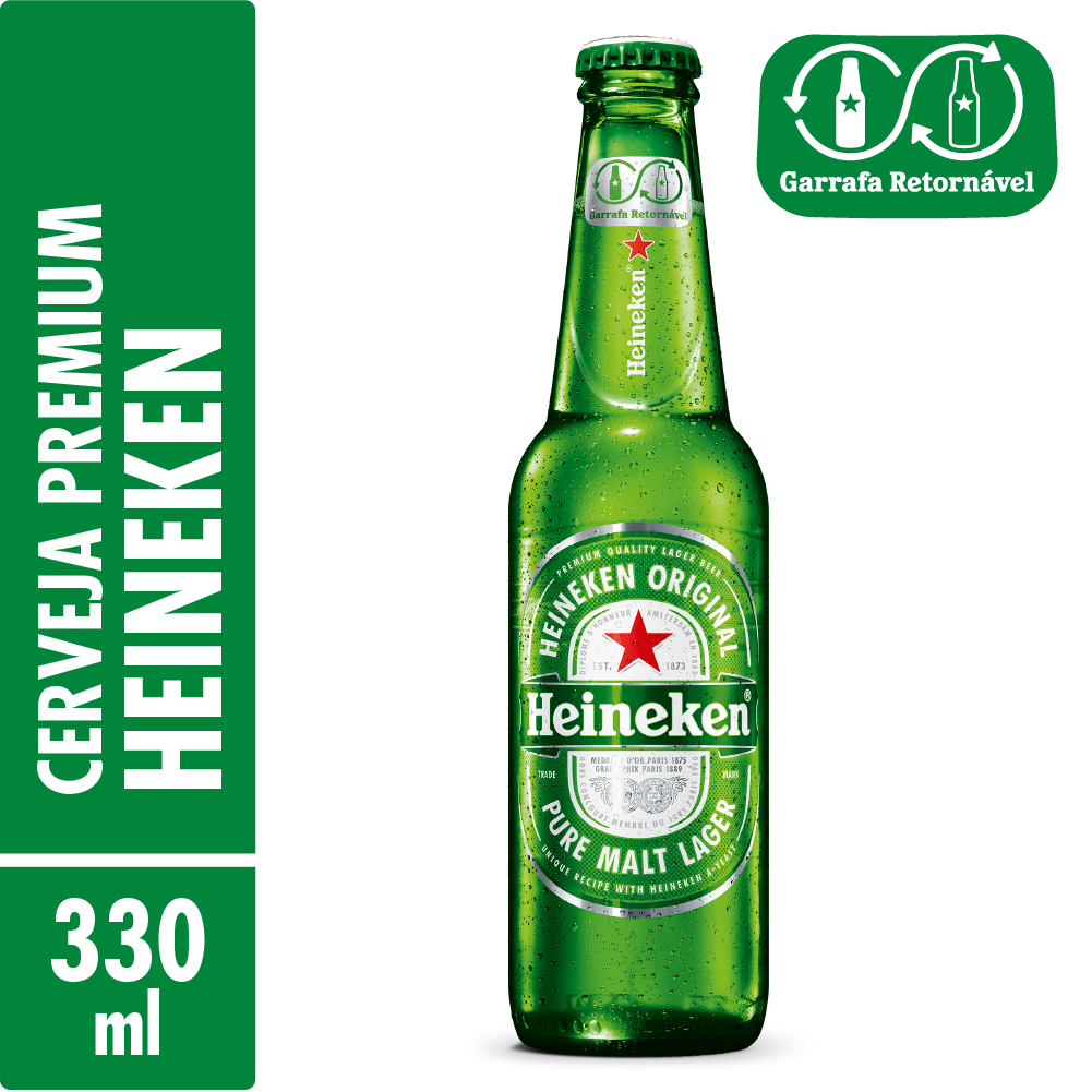 CERVEJA HEINEKEN LONGNECK 330ML