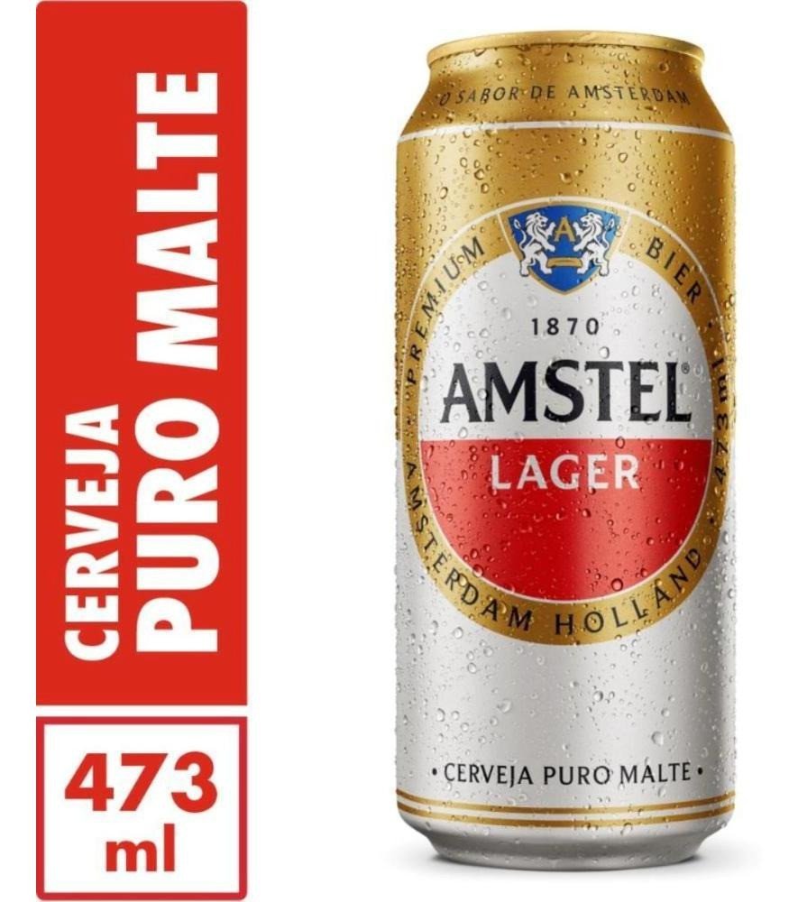 CERVEJA AMSTEL 473ML
