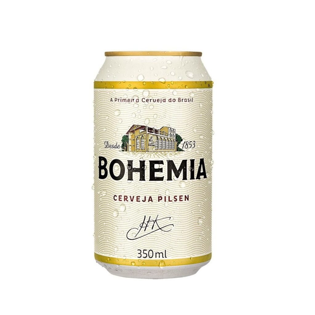 CERVEJA BOHEMIA LATA 350ML