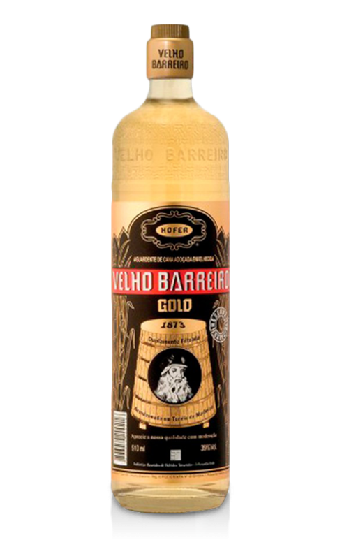 CACHAÇA VELHO BARREIRO GOLD 910ML UND 
