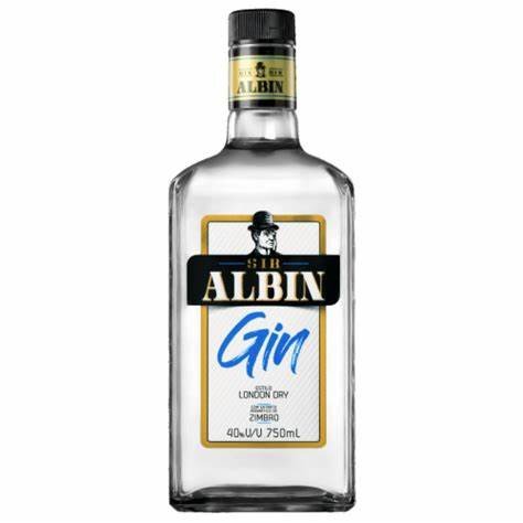 GIN ALBIN 750ML UND 