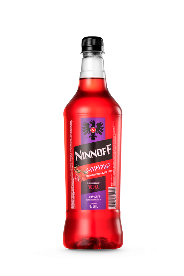 VODKA NINNOFF CAIPIRED PET 870ML UND 