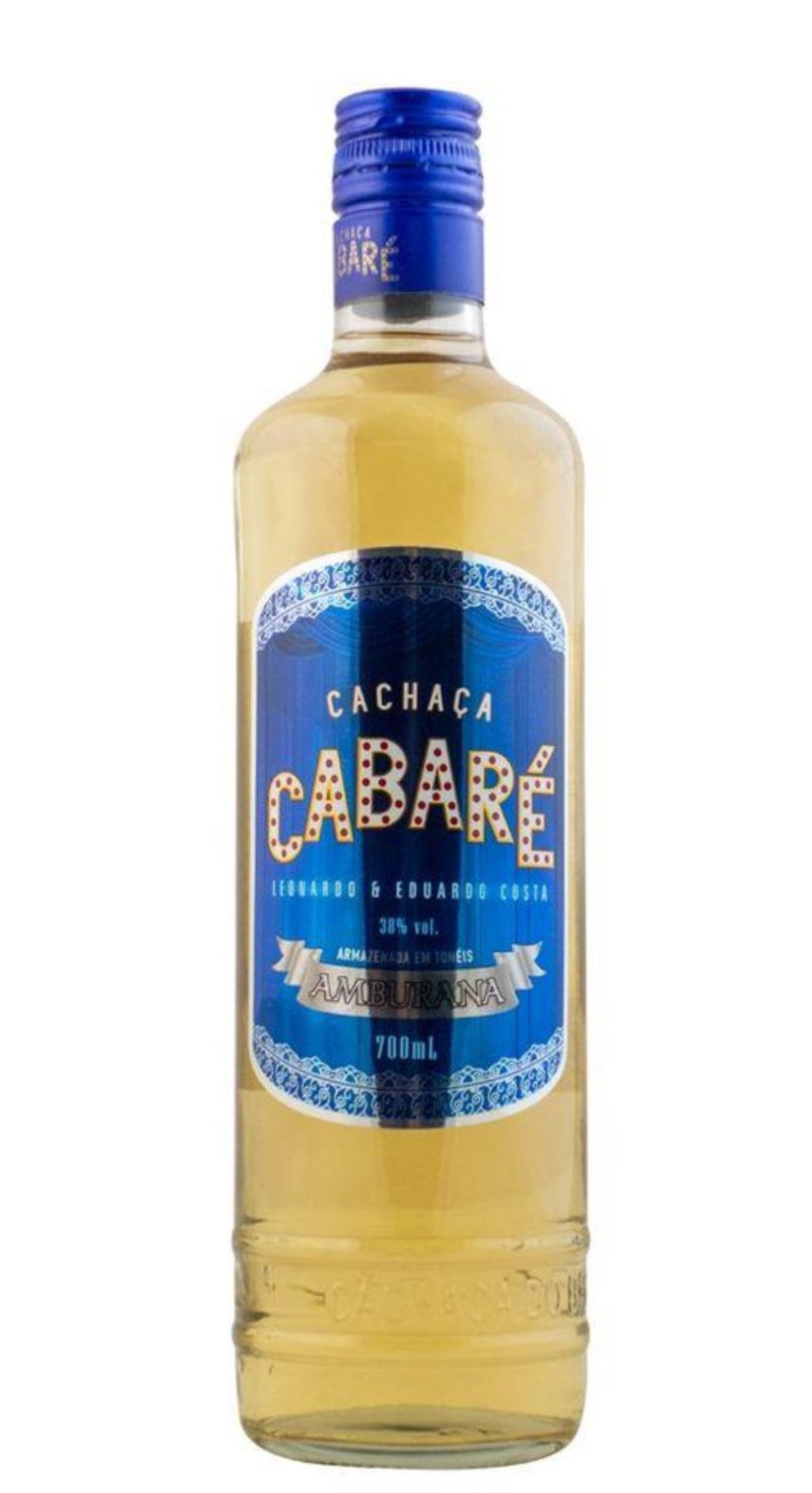 CACHAÇA CABARE AMBURANA 700ML UND 