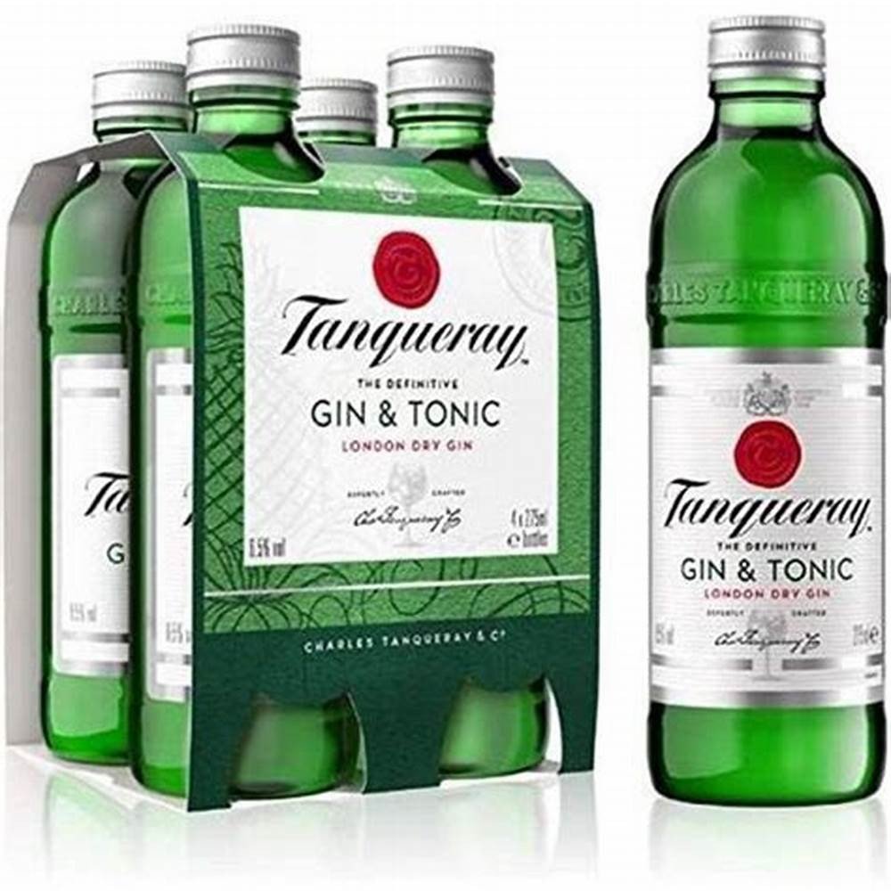 GIN TANQUERAY E TONICA 275ML UND 