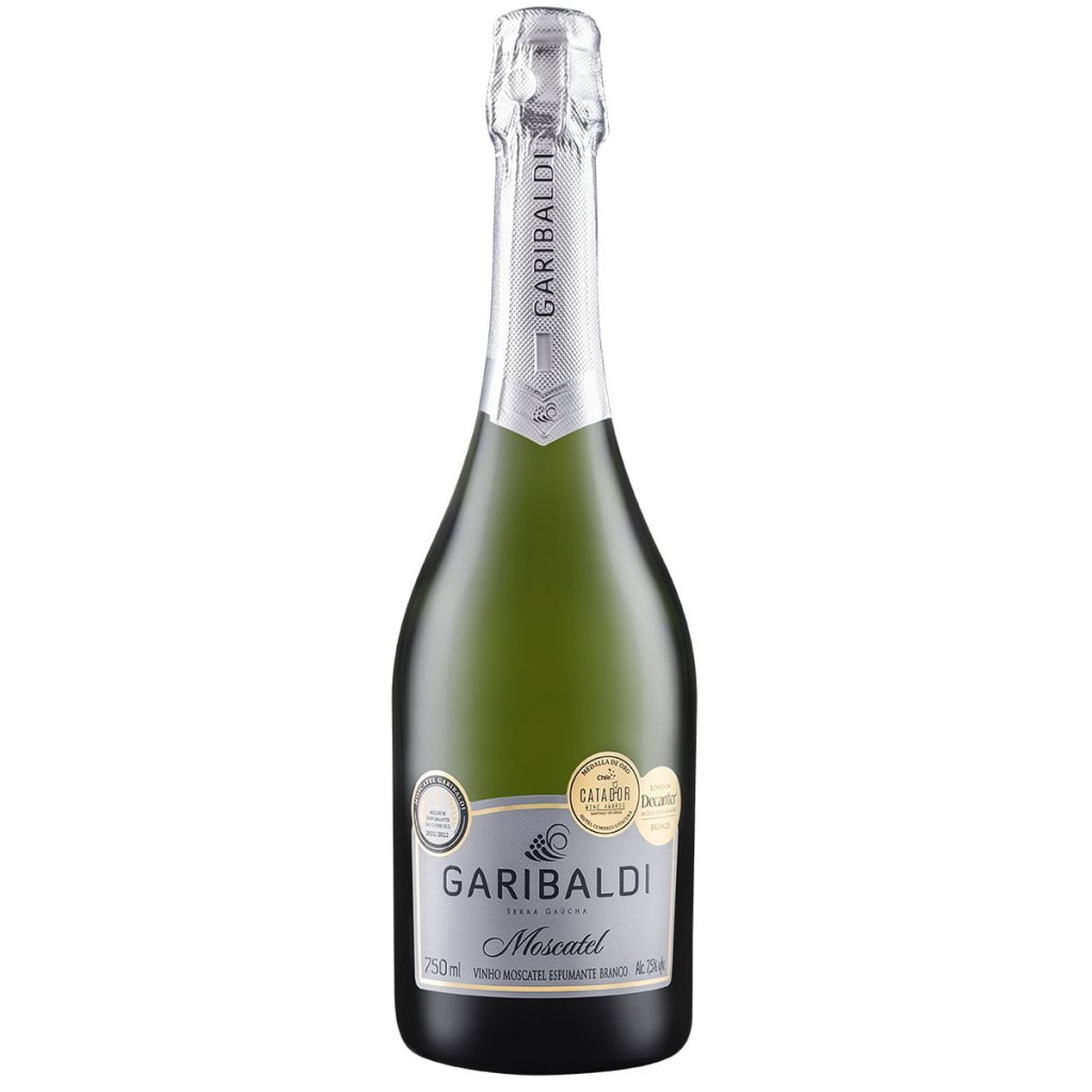 ESPUMANTE GARIBALDI BRANCO MOSCATEL 750ML UND 