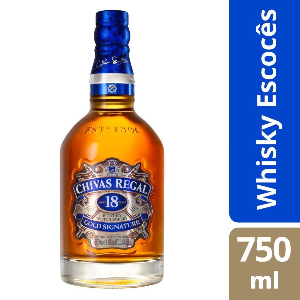 WHISKY CHIVAS 8 YEARS GOLD LITRO UND 
