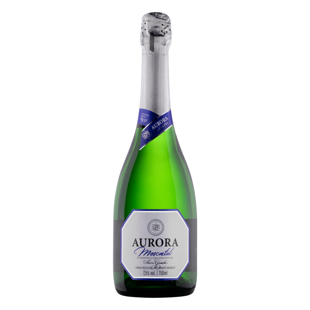 ESPUMANTE AURORA BRANCO MOSCATEL  750ML UND 