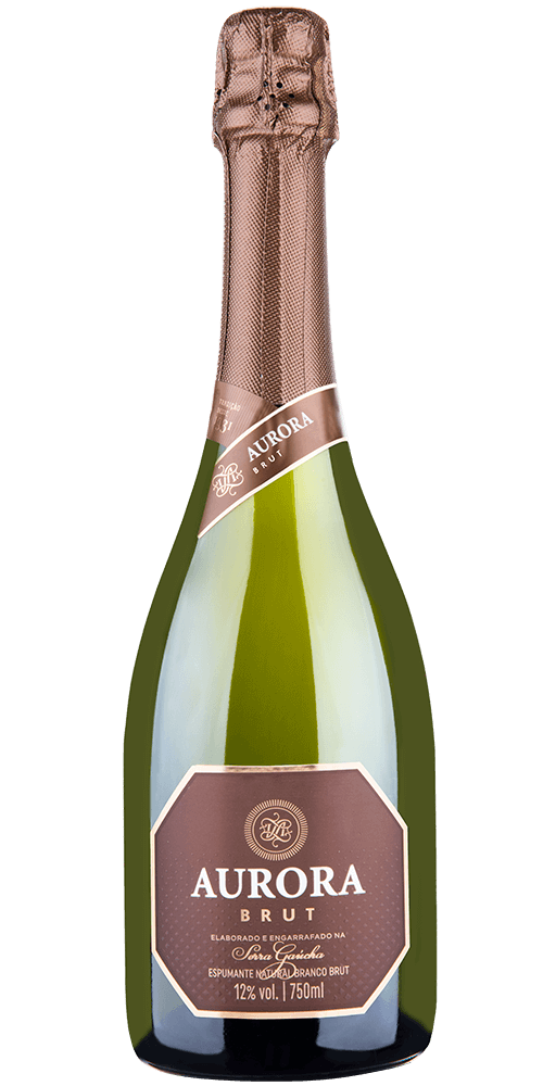 ESPUMANTE AURORA BRANCO BRUT 750ML UND 