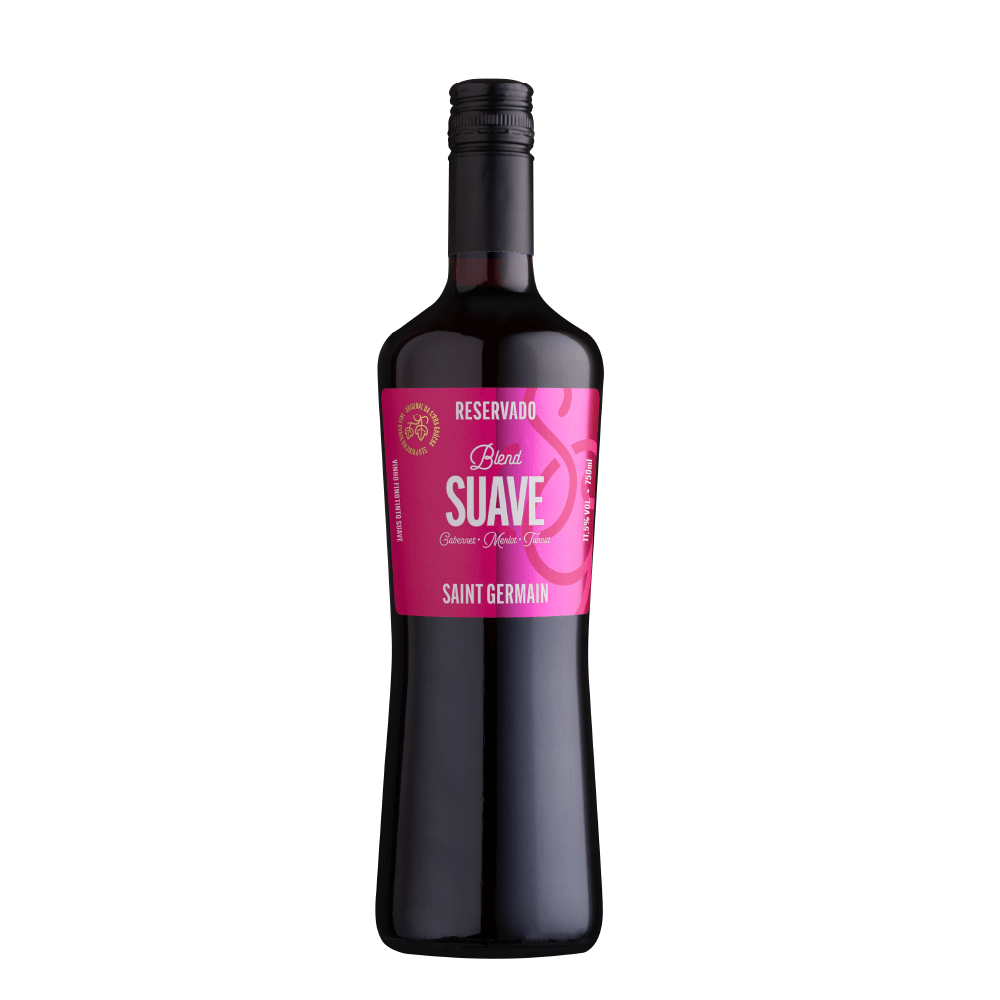 VINHO SAINT GERMAIN CABERNET TINTO SUAVE 750ML UND 