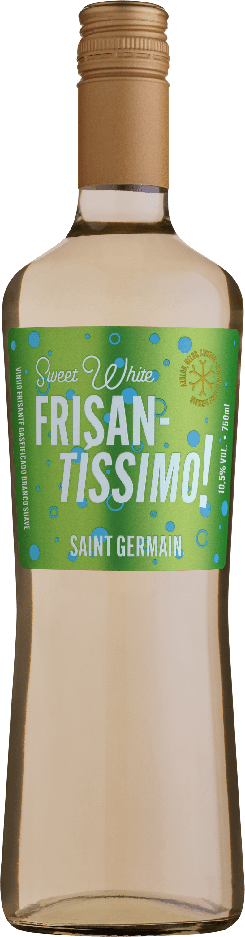 VINHO SAINT GERMAIN FRISANTE BRANCO SUAVE 750ML UND 