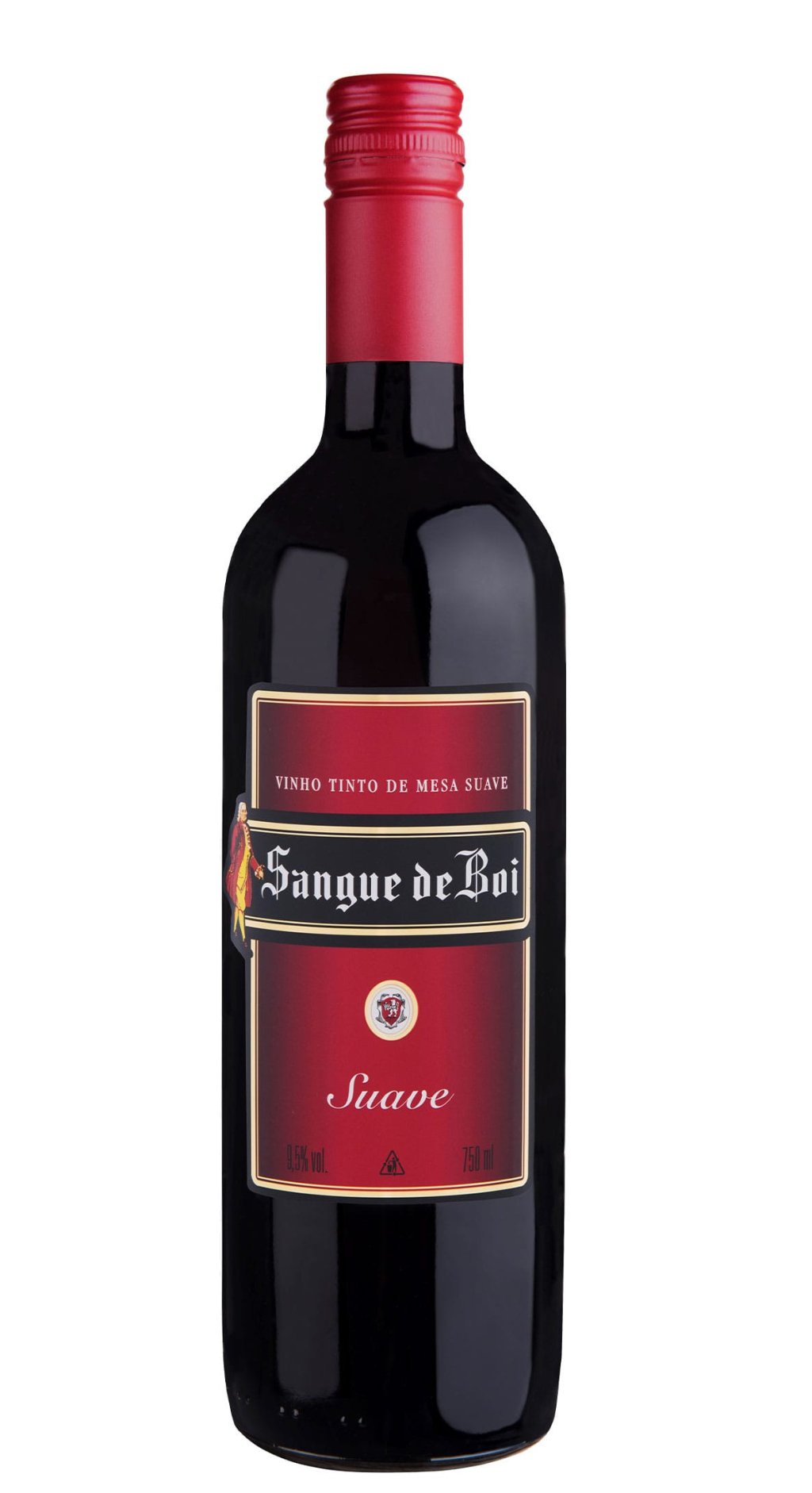 VINHO SANGUE DE BOI TINTO SUAVE 750ML UND 