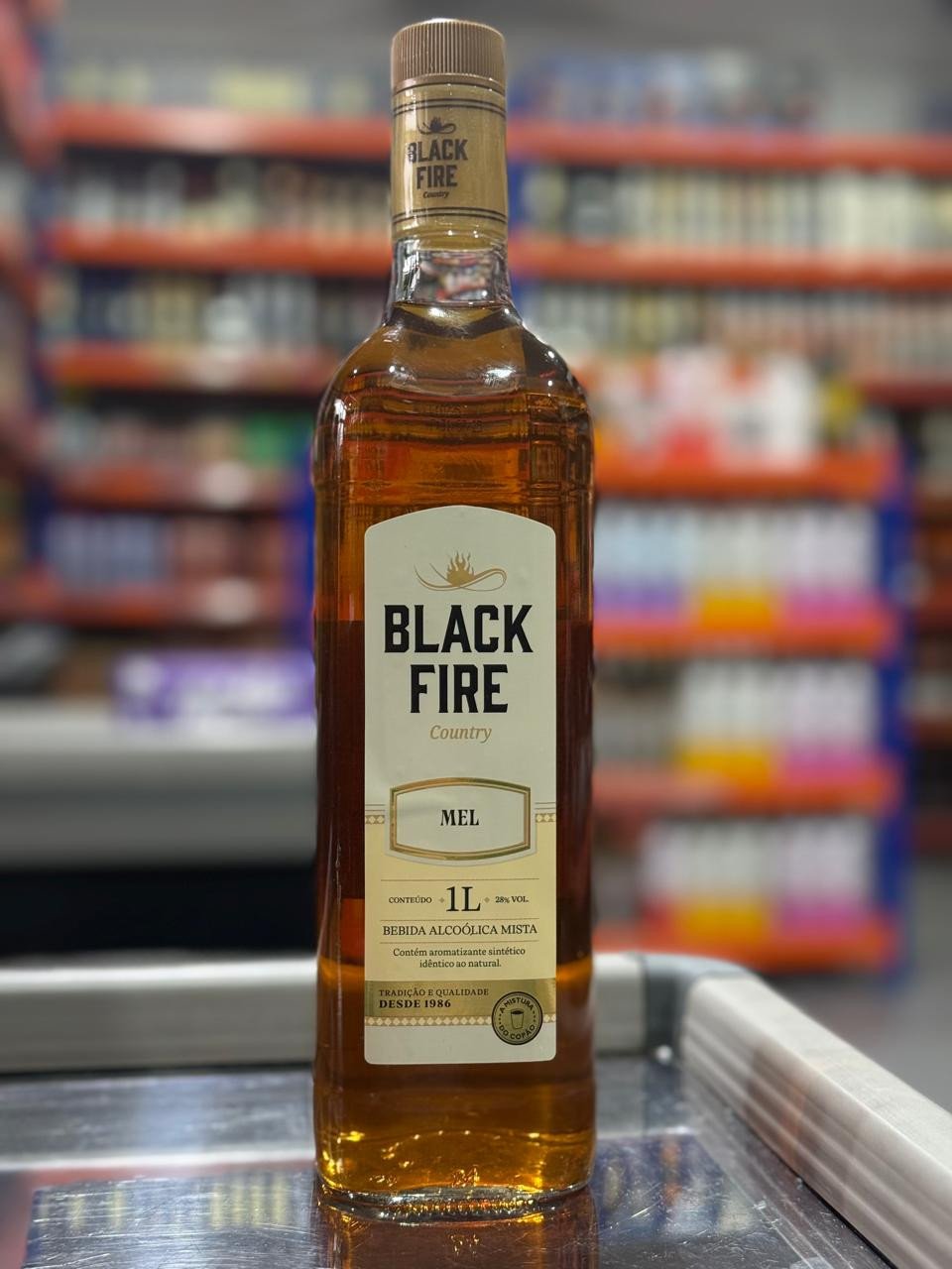 BEBIDA ALCOOLICA MISTA BLACK FIRE COUNTRY MEL 1L