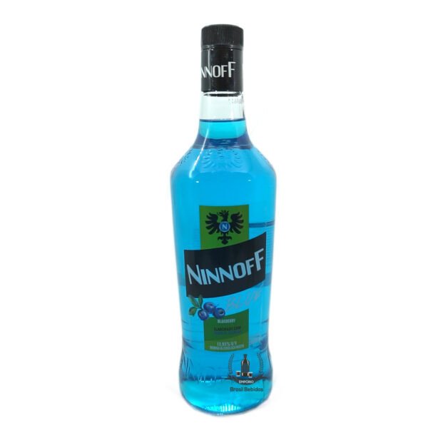 VODKA NINNOFF CAIPIBLUE PET 870ML UND 
