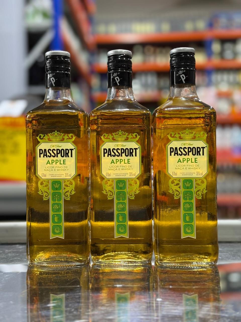 WHISKY PASSAPORTE APPLE 670ML