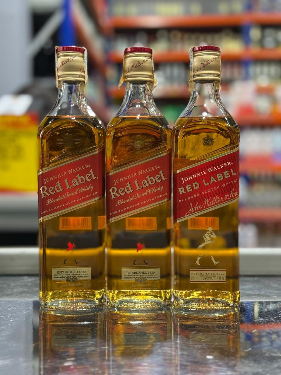 WHISKY RED LABEL 500ML UND