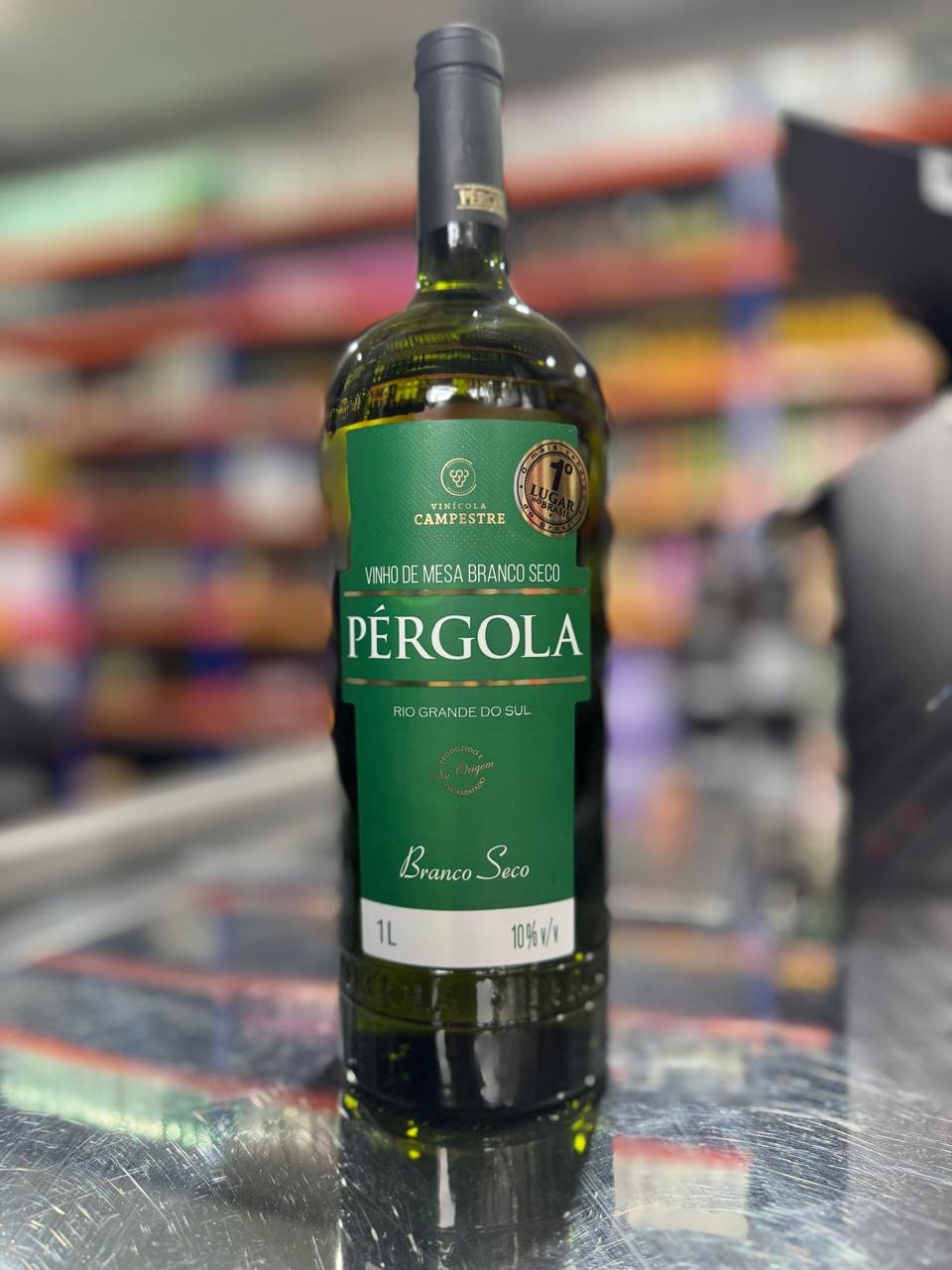 VINHO PERGOLA BRANCO SECO 1L 