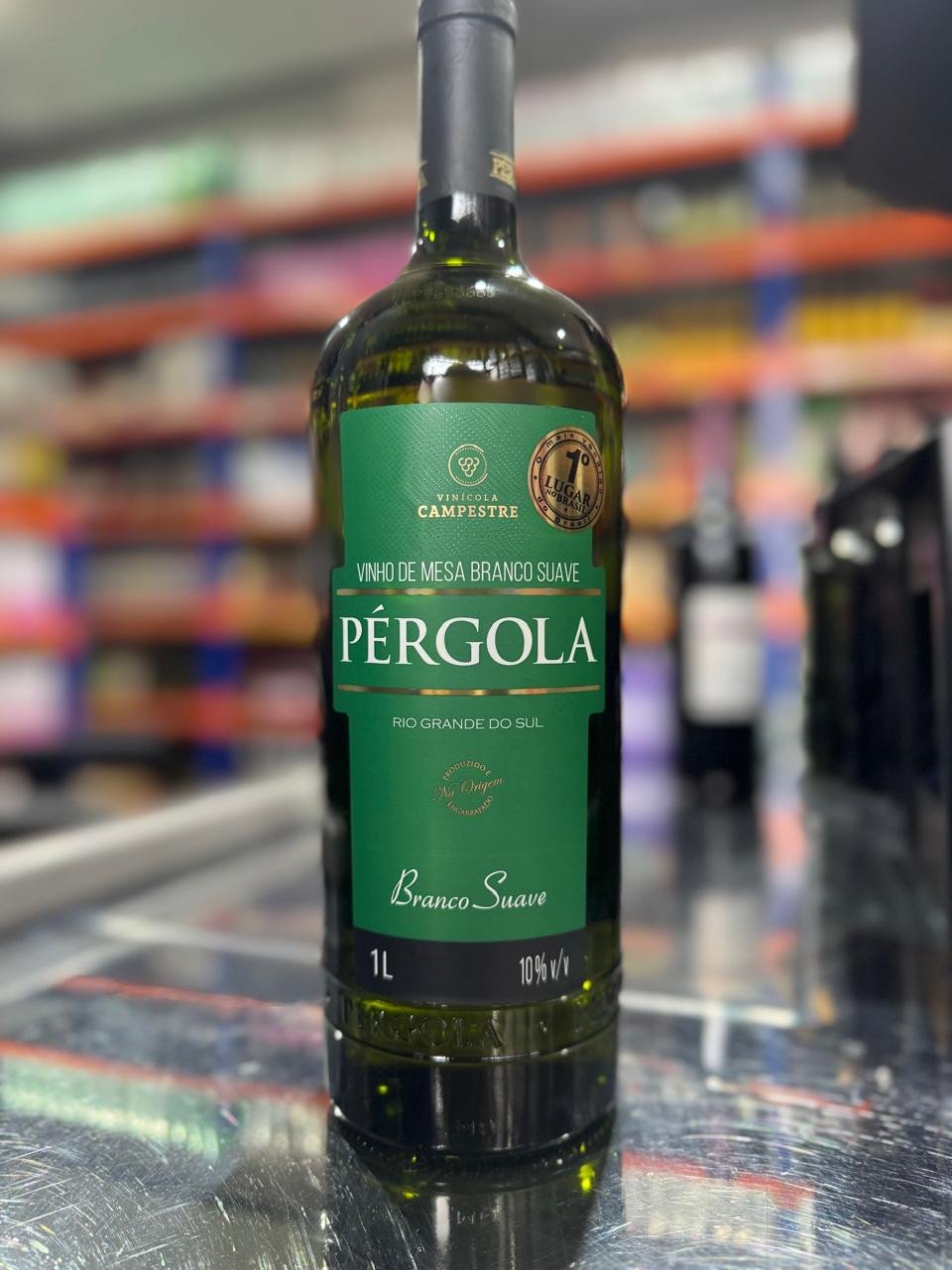 VINHO PERGOLA BRANCO SUAVE 1L 