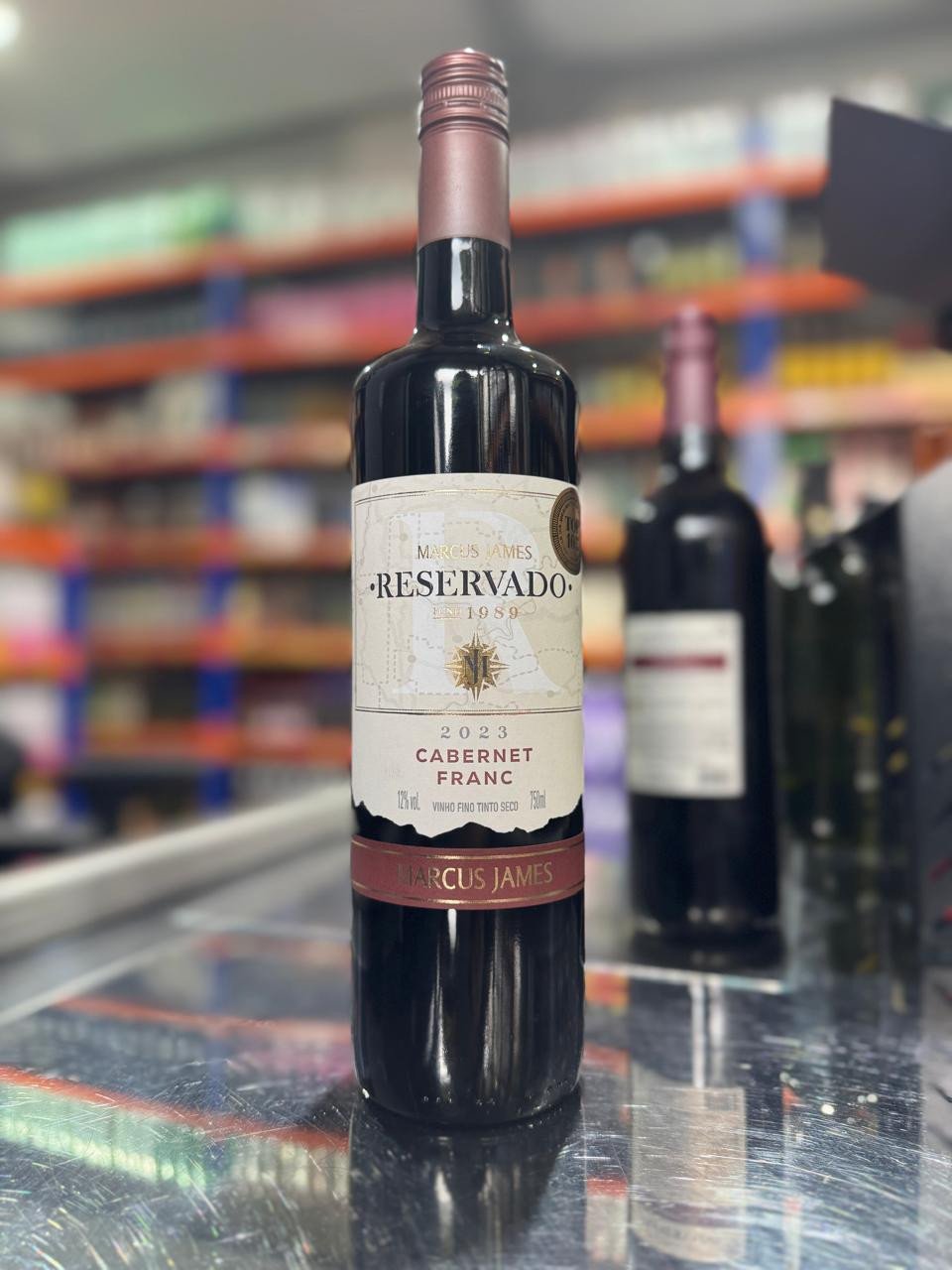 VINHO MARCUS JAMES CABERNET FRANC 750ML