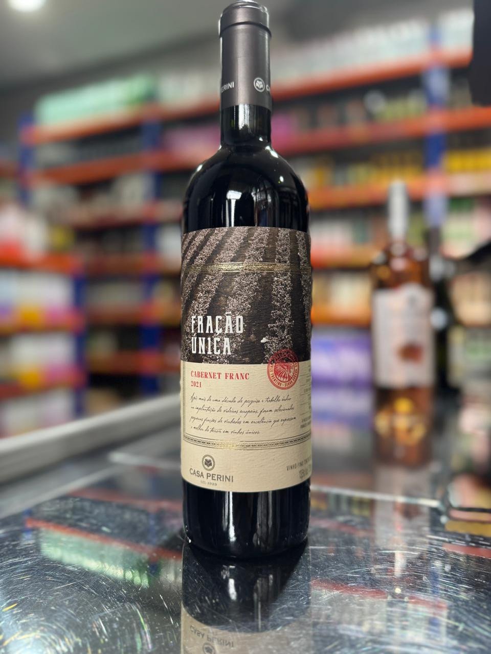 VINHO FRAÇÃO UNICA CABERNET FRANC 750ML 