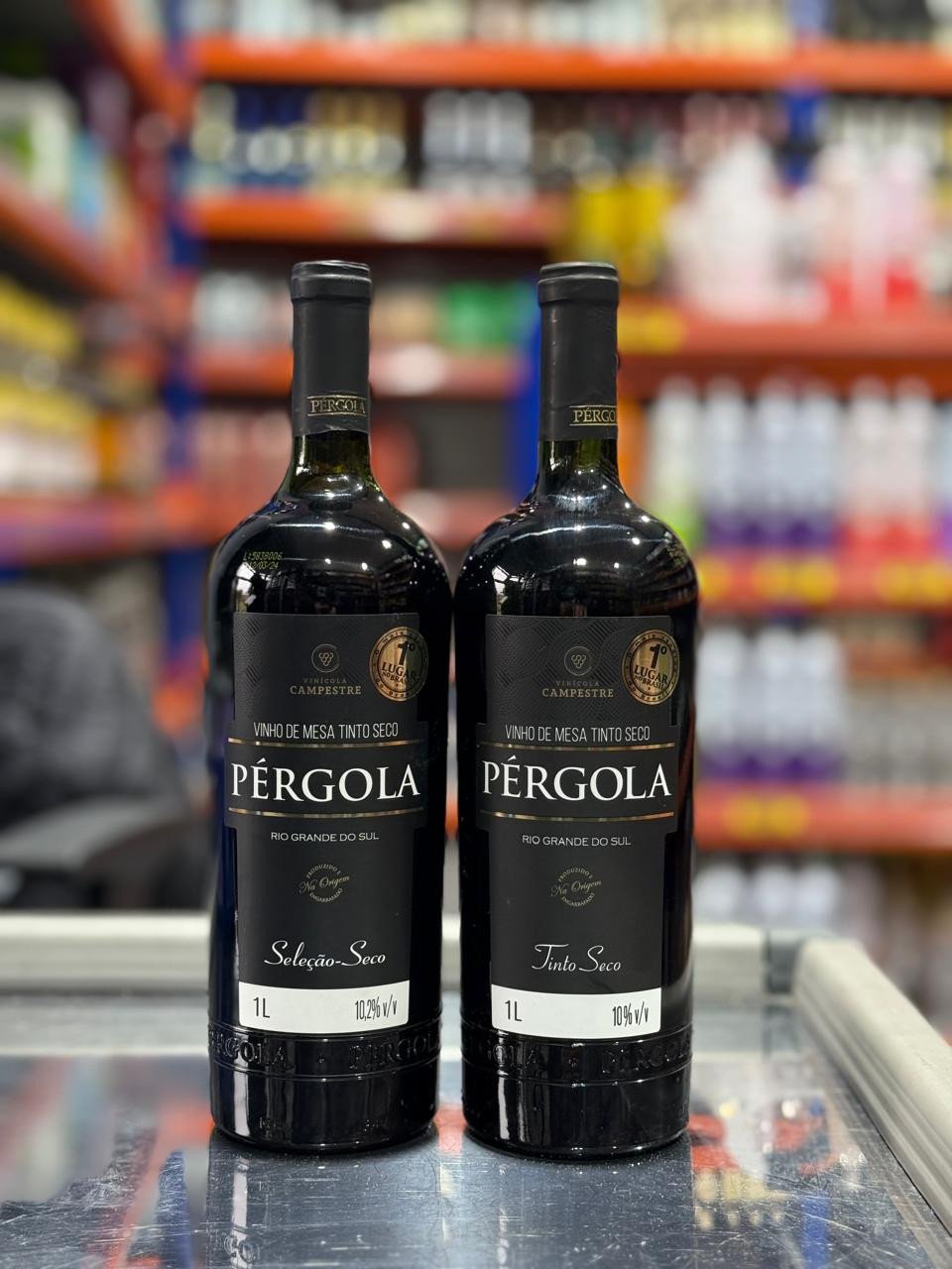 VINHO PERGOLA TINTO SUAVE 1L 