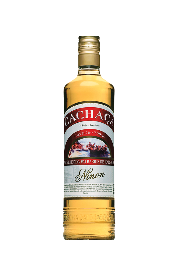 CACHAÇA NINON OURO 700ML 