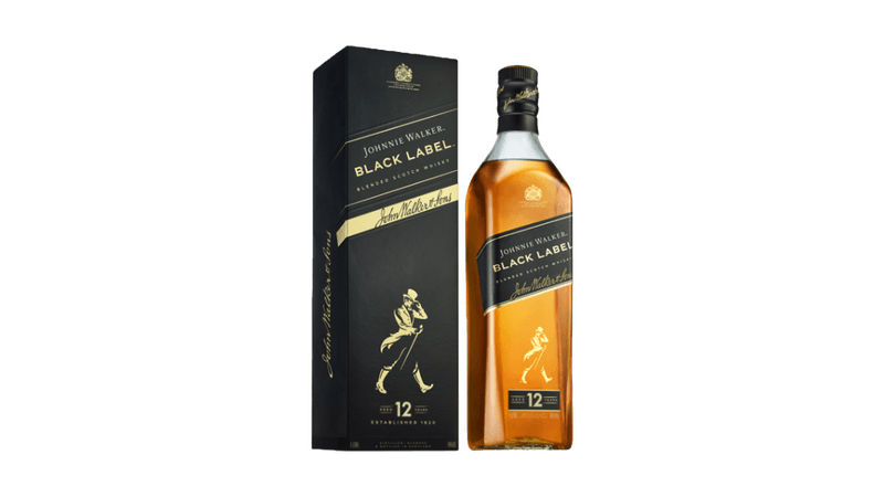 JOHNNIE WALKER BLACK LABEL 1L 