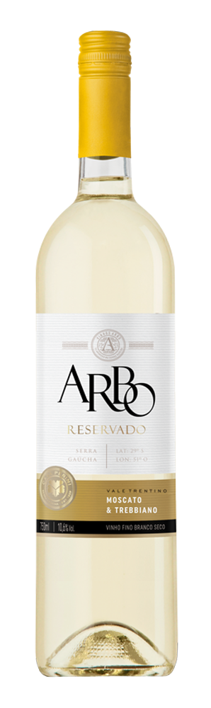 VINHO ARBO BRANCO SECO MOSCATO & TREBBIANO 750ML UN
