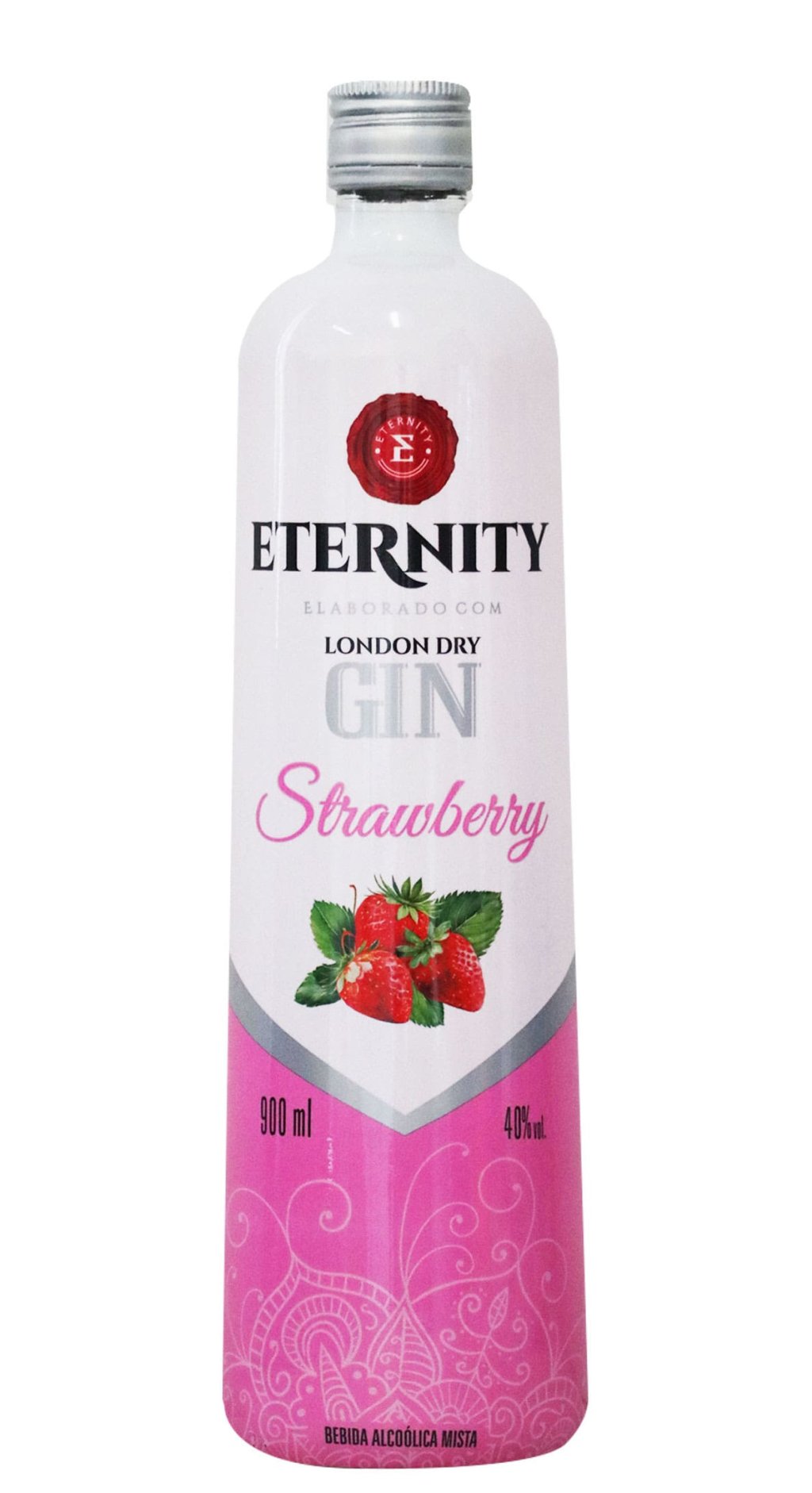 GIN ETERNITY  STRAWBERRY VIDRO 900ML