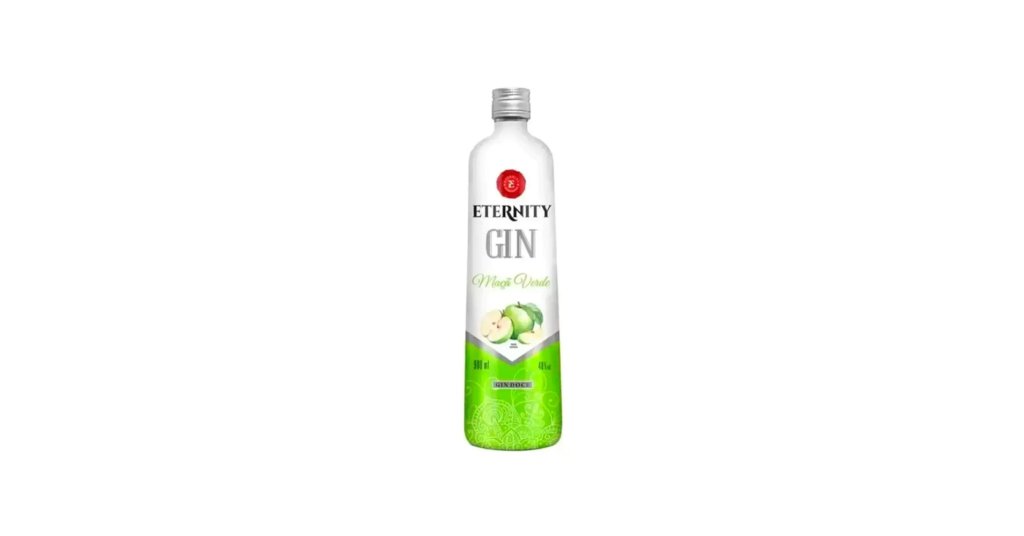 GIN ETERNITY MAÇA VIDRO 900ML