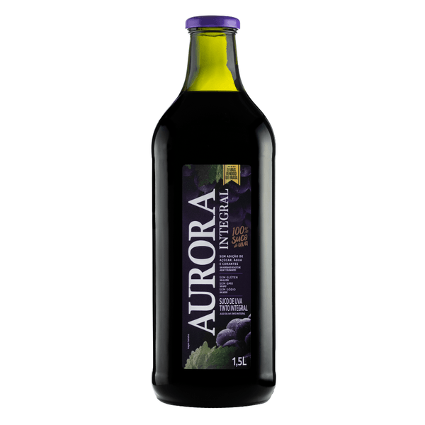 SUCO DE UVA INTEGRAL AURORA 1,5L