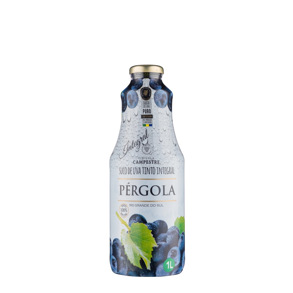 SUCO DE UVA TINTO INTEGRAL PERGOLA 1L