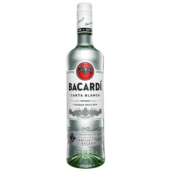 BACARDI CARTA BLANCA 980ML UN