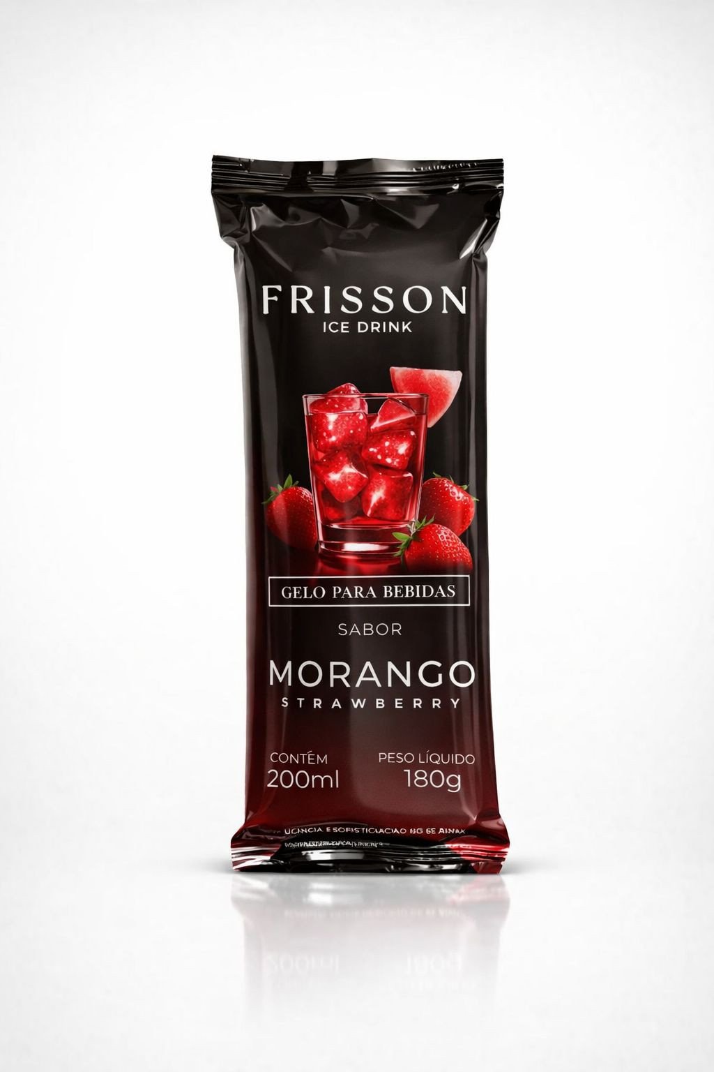 gelo frisson morango 180g