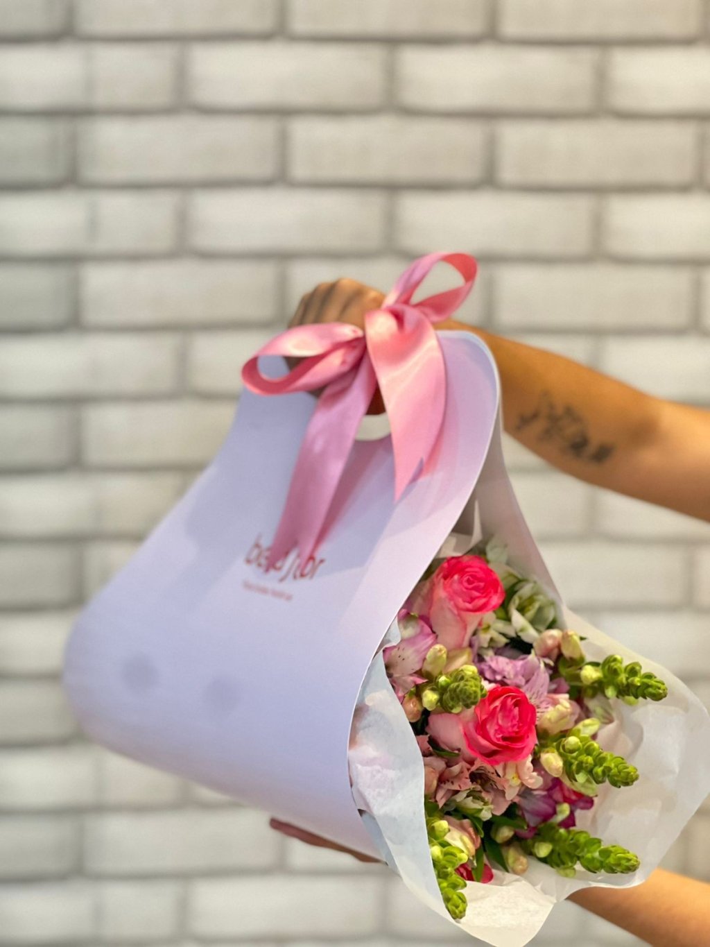 Sac à Fleurs com Mix de Flores