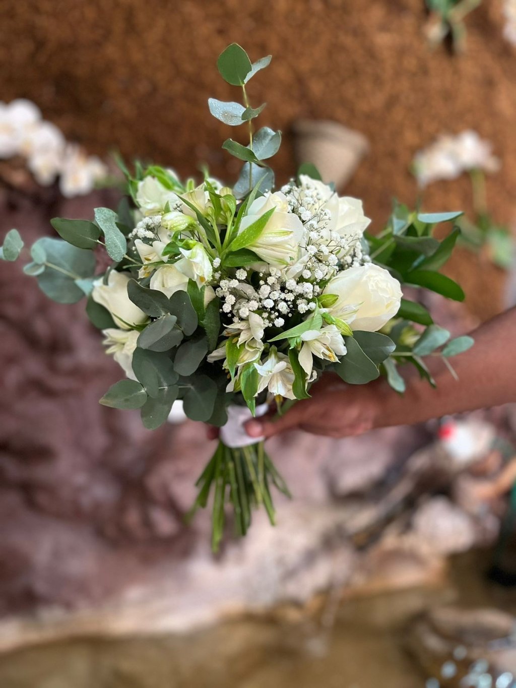 Buque de Noiva Glamour