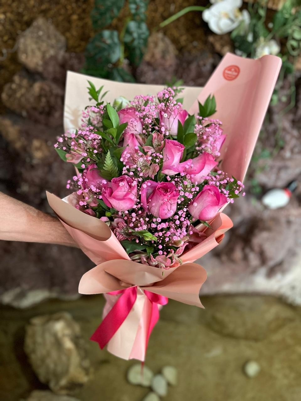 Ramalhete de Rosas Rosa