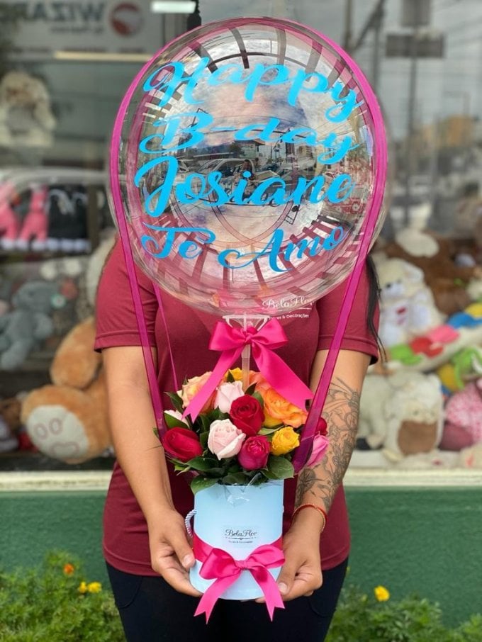 Bac à Fleus + Bobbles Personalizada