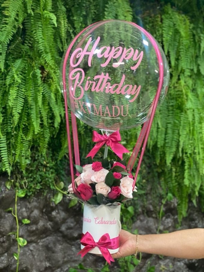 Bac à Fleurs + Bobble Personalizada