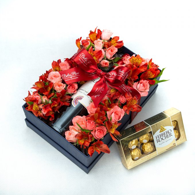 Bac Fleurs et Vin + Chocolat