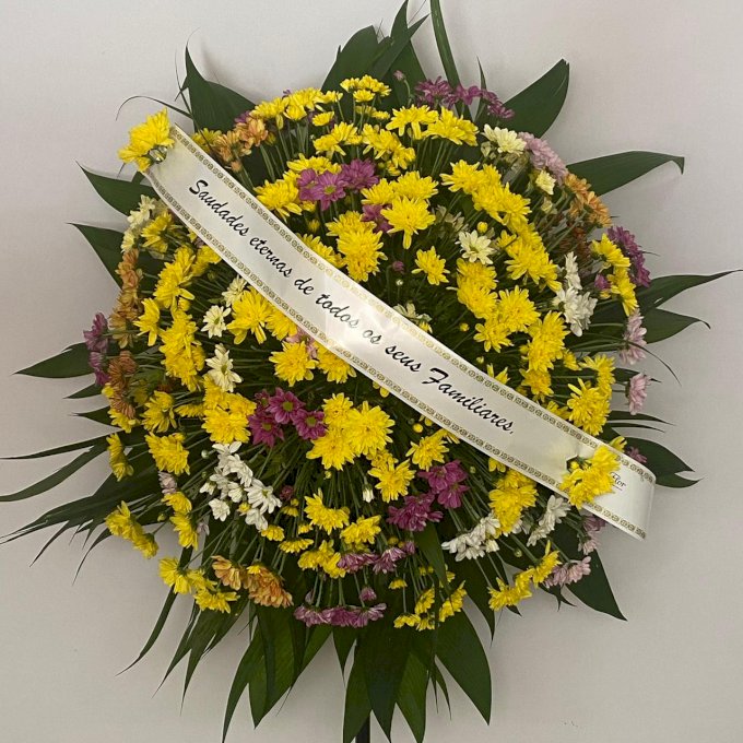 Coroa Fúnebre Turmalina