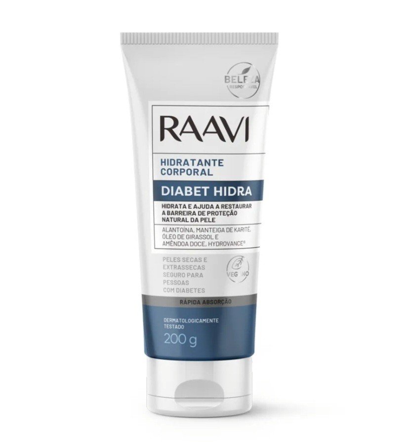 RAAVI HIDRATANTE CORPORAL DIABET HIDRA 200G