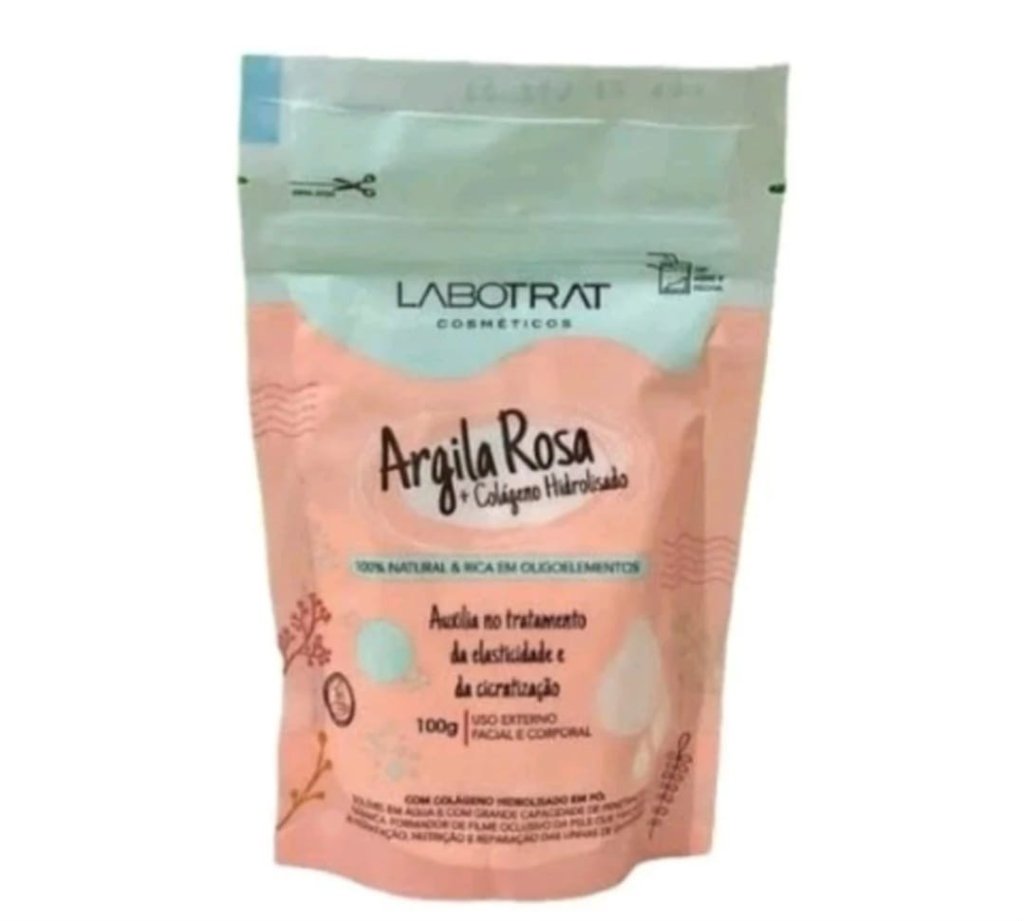 LABOTRAT ARGILA ROSA + COLÁGENO HIDROLISADO 100G