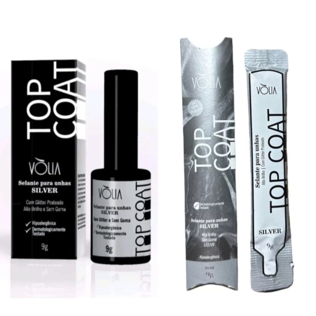 VÒLIA TOP COAT SILVER 9G
