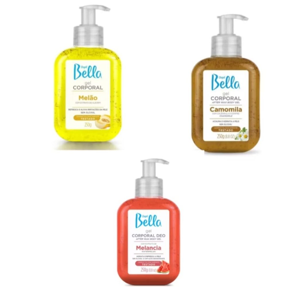 DEPIL BELLA GEL CALMANTE CORPORAL 250G