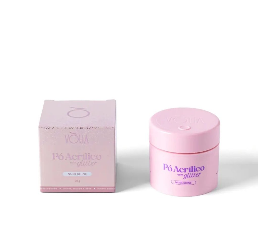 VÒLIA PÓ ACRÍLICO NUDE SHINE 20G