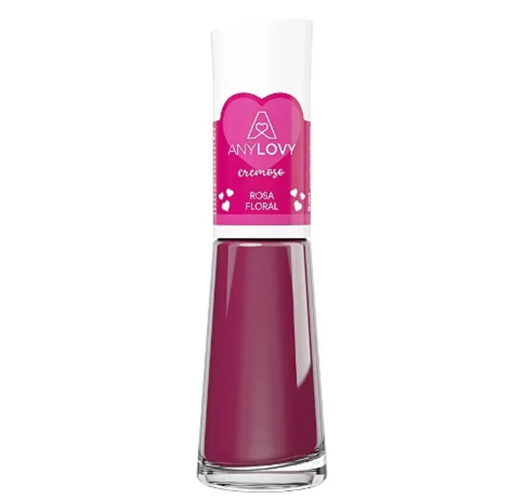 ESMALTE ANYLOVY ROSA FLORAL 8ML