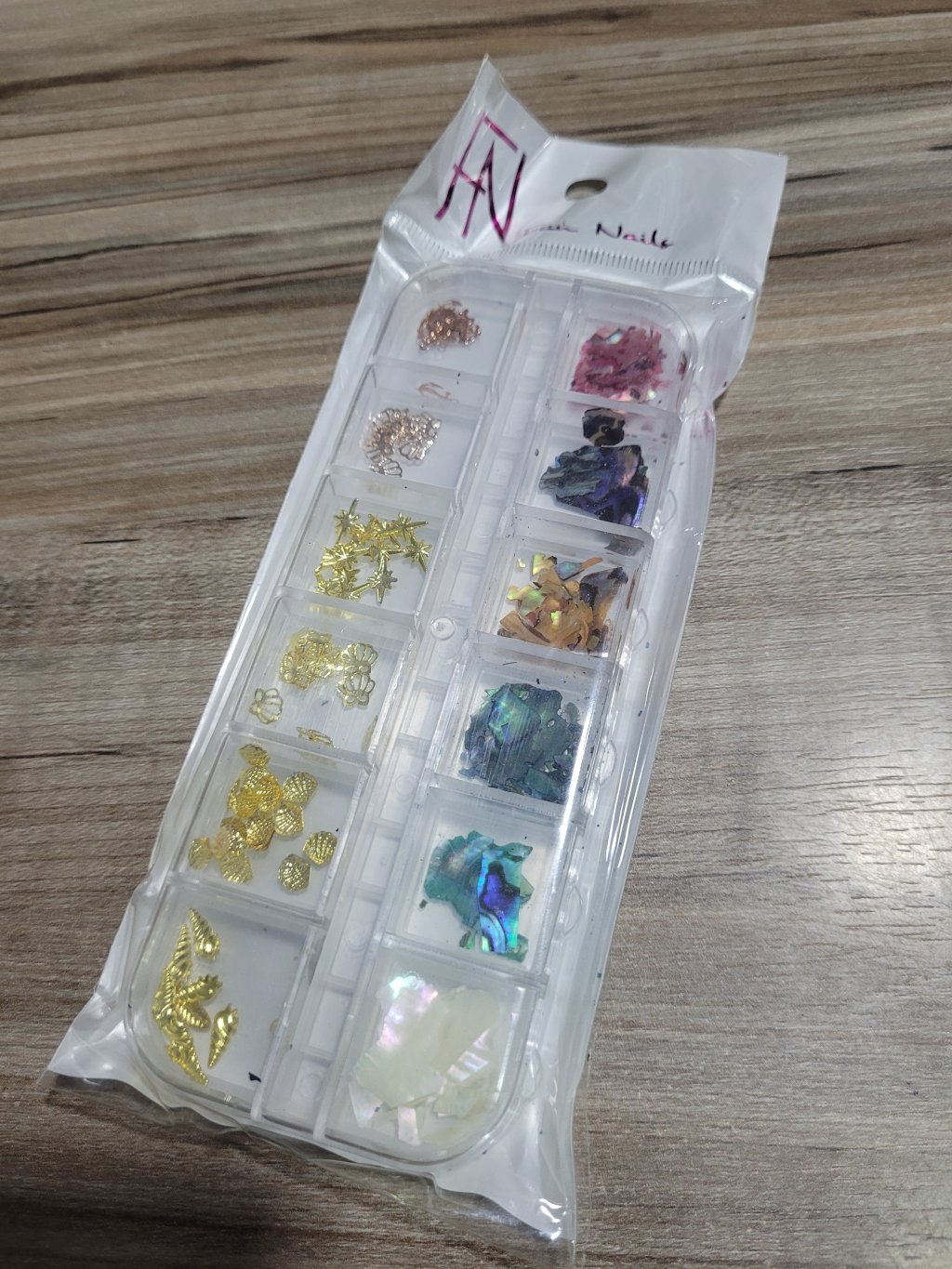 KIT DECORAÇÃO FUNDO DO MAR FAN NAILS FJ26365