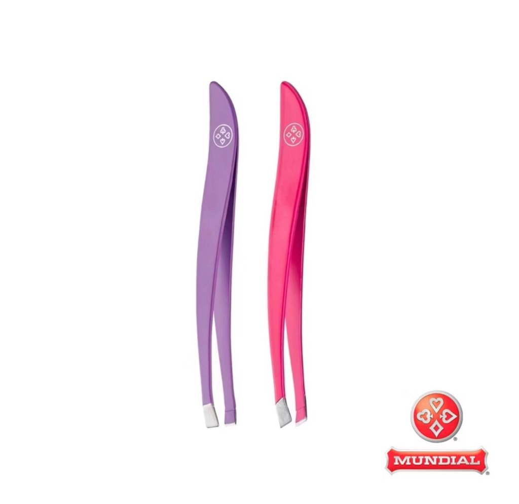 PINÇA MUNDIAL MY COLORS DUO RETA + DIAGONAL BC-408